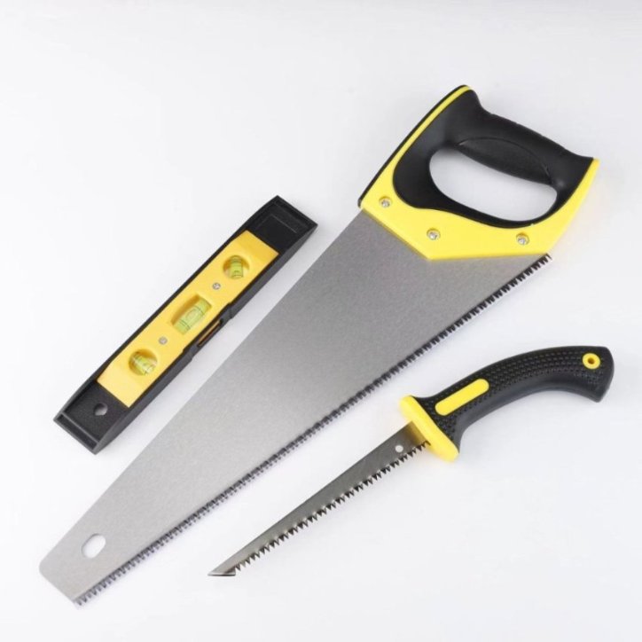 3Pcs Handsaw kit with Magetic Torpedo level