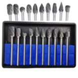 10Pcs 36mm Carbide Burr 18inch Shank Tungsten Carbide Burr Set